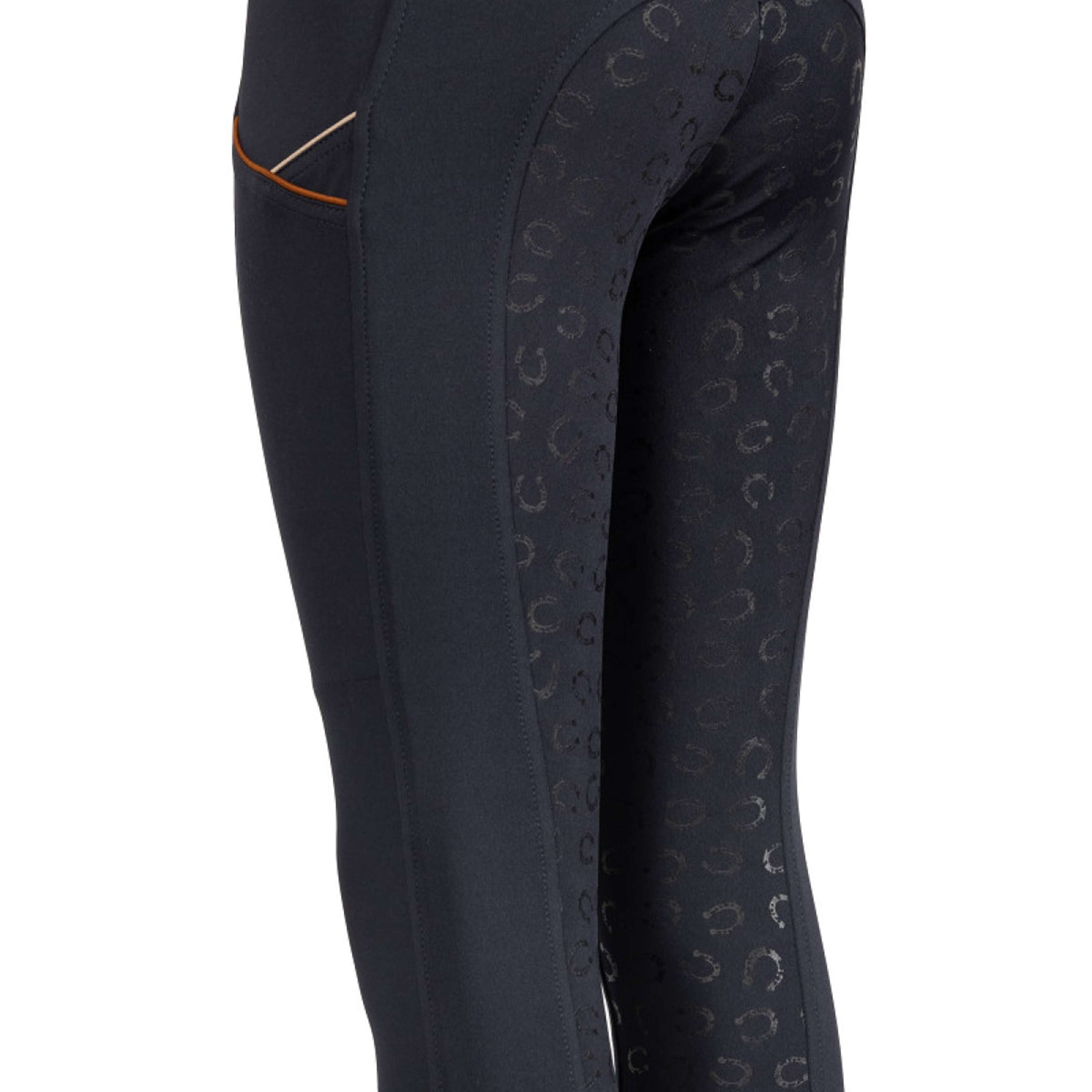 Harry's Horse Legging de Equitación STOUT! Maverick Full Grip Total Eclipse