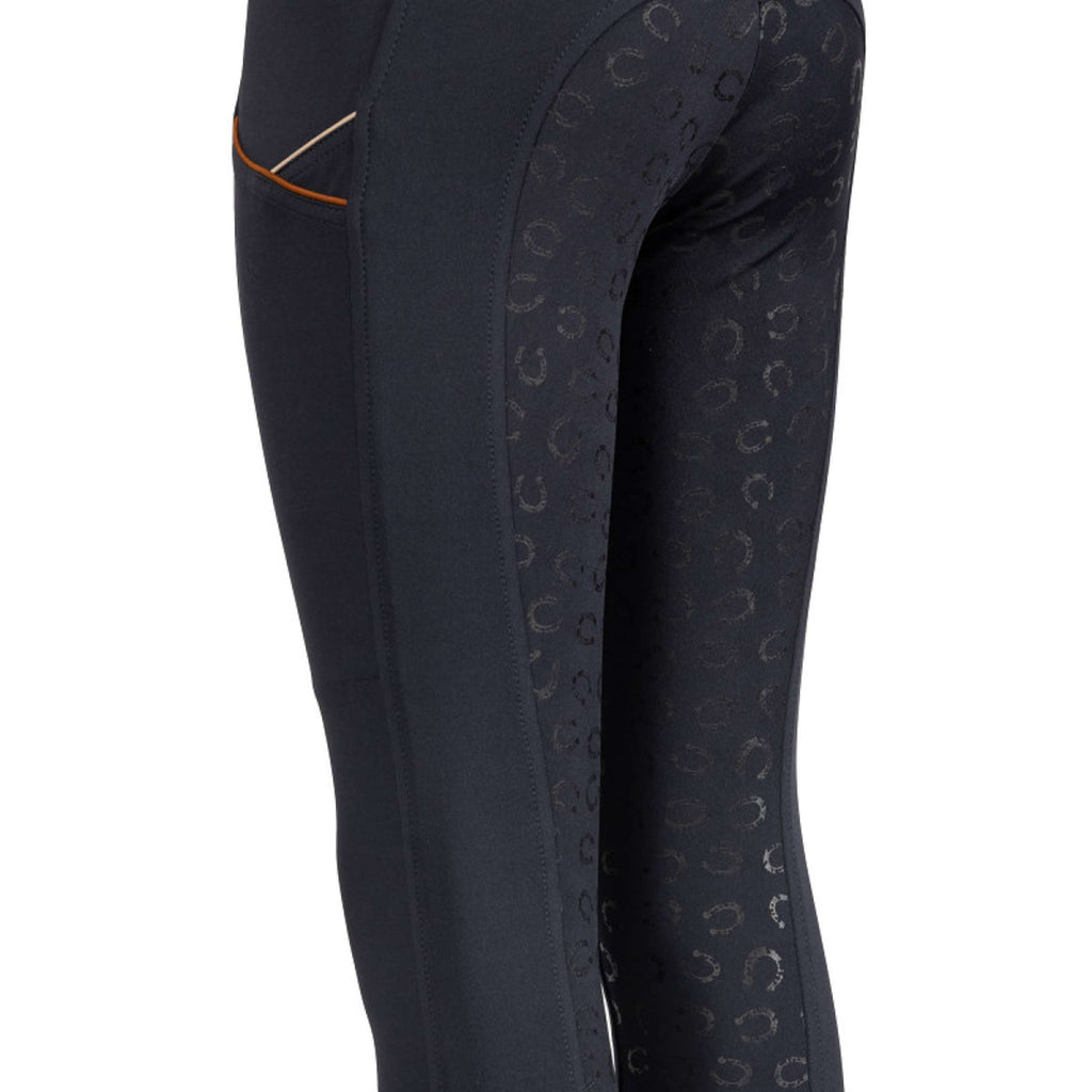 Harry's Horse Legging de Equitación STOUT! Maverick Full Grip Total Eclipse
