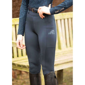 Harry's Horse Legging de Equitación Equitights Just Ride Retro Full Grip Navy