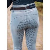 Harry's Horse Pantalón de Equitación Just Ride Retro Full Grip Azul claro