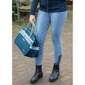 Harry's Horse Pantalón de Equitación Just Ride Retro Full Grip Azul claro