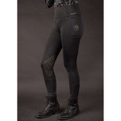 Harry's Horse Legging de Equitación Equitights Denici Cavalli Stardust Full Grip Negro