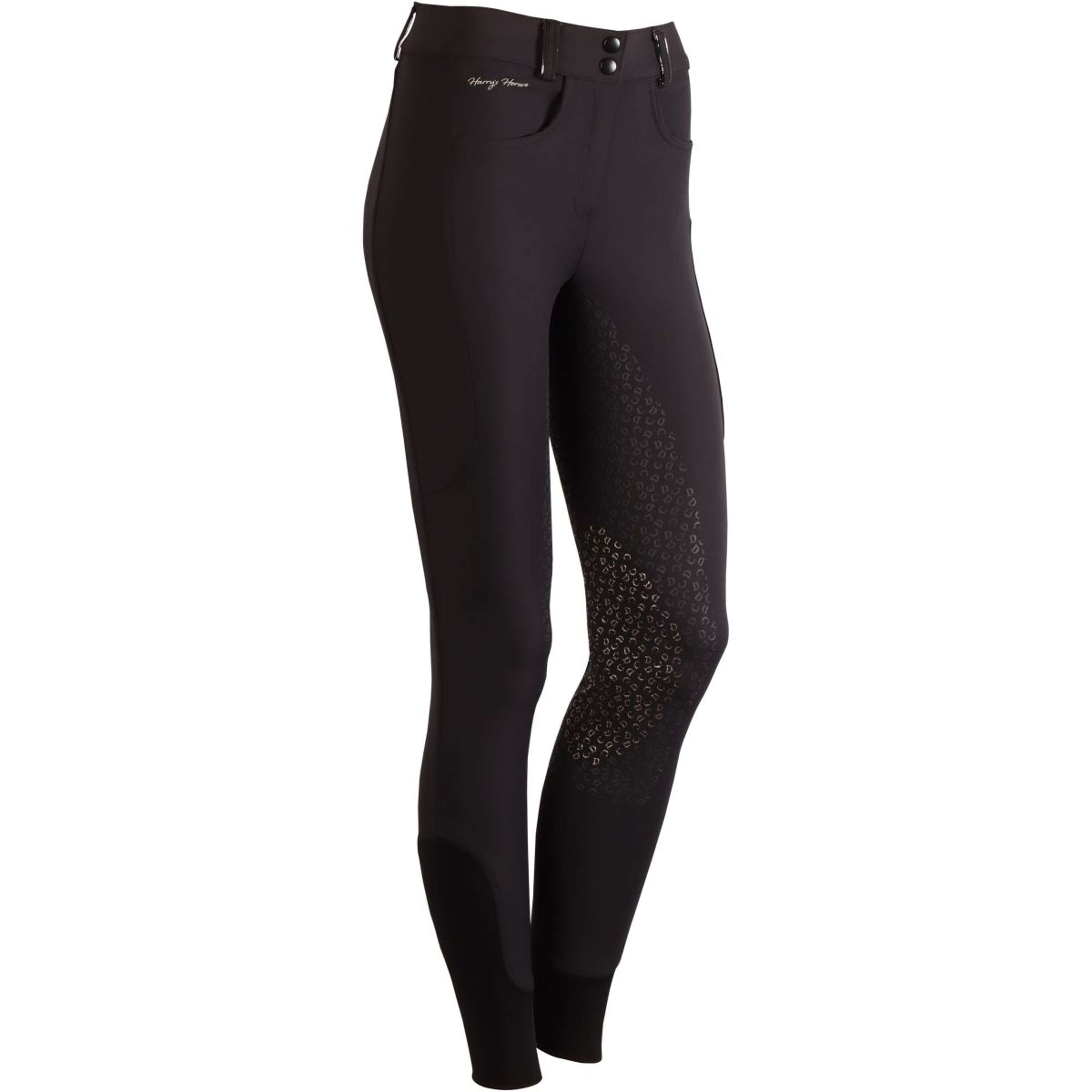 Harry's Horse Pantalón de Equitación Denici Cavalli Stardust Full Grip Negro Harry's Horse Pantalón de Equitación Denici Cavalli Stardust Full Grip Negro