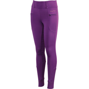 Harry's Horse Legging de Equitación Loulou Bo Full Grip Bright Violet