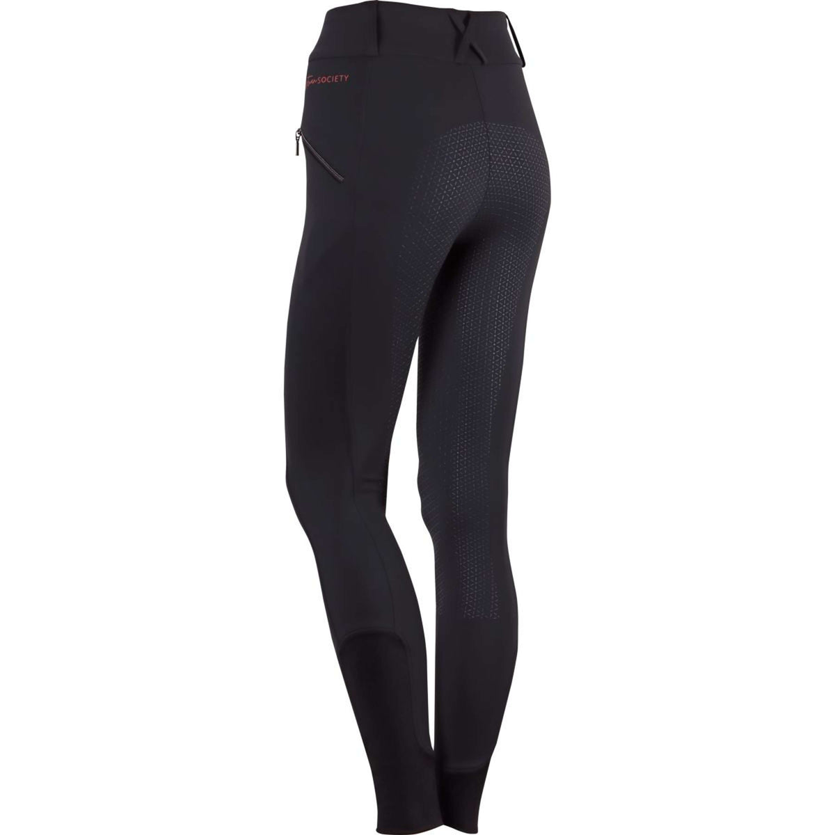 Harry's Horse Legging de Equitación Classy Dani Full Grip Jet Black