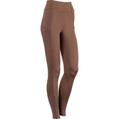 Harry's Horse Legging de Equitación Sporty Beau Full Grip Trocito de Chocolate