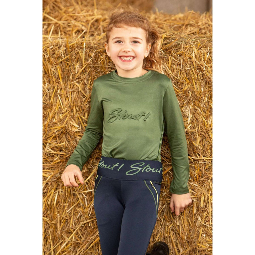 Harry's Horse Camiseta STOUT! Lime Verde Militar
