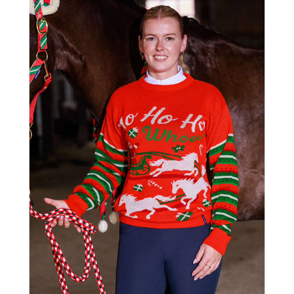 Harry's Horse Suéter Christmas '26 Rojo