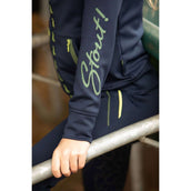 Harry's Horse Sudadera con capucha y cremallera STOUT! Lime Navy