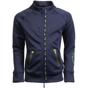 Harry's Horse Sudadera con capucha y cremallera STOUT! Lime Navy