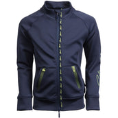 Harry's Horse Sudadera con capucha y cremallera STOUT! Lime Navy