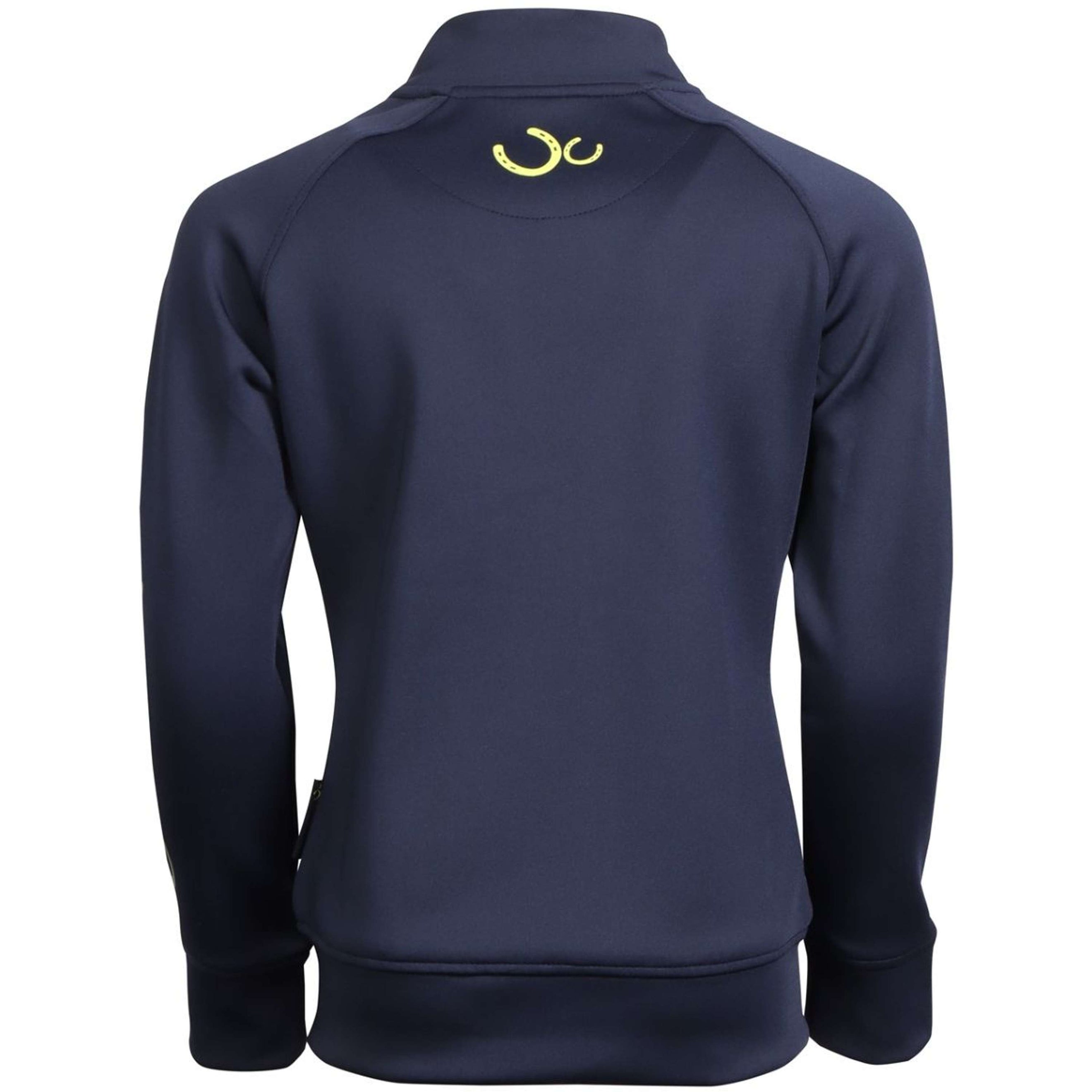 Harry's Horse Sudadera con capucha y cremallera STOUT! Lime Navy