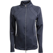 Harry's Horse Sudadera con capucha y cremallera Just Ride Retro Navy