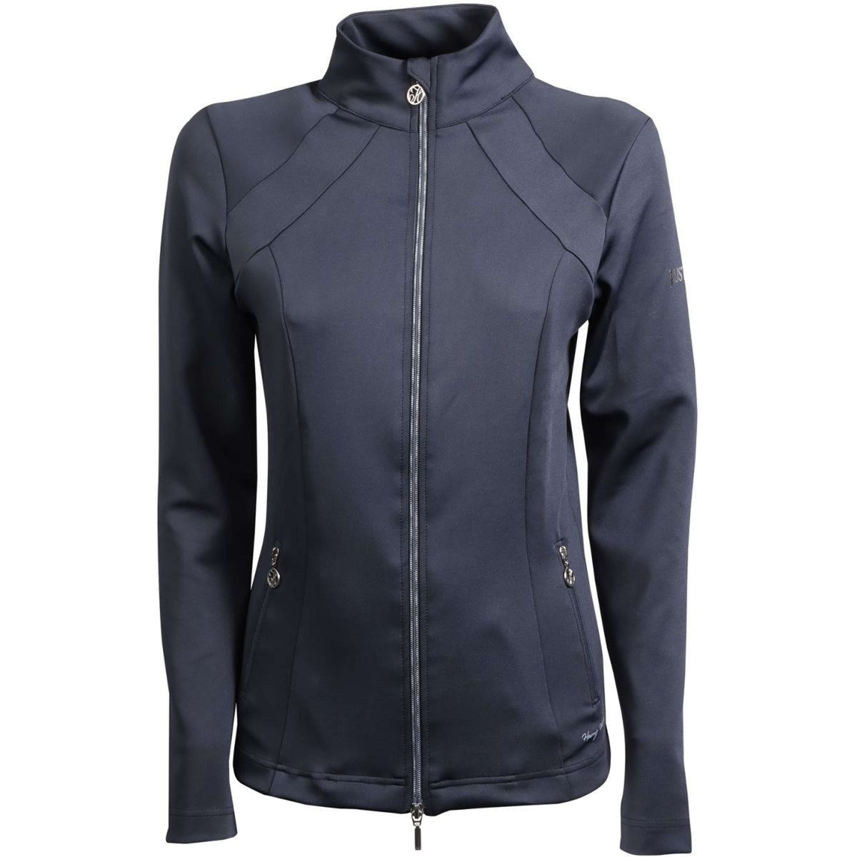 Harry's Horse Sudadera con capucha y cremallera Just Ride Retro Navy
