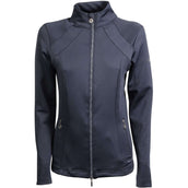 Harry's Horse Sudadera con capucha y cremallera Just Ride Retro Navy