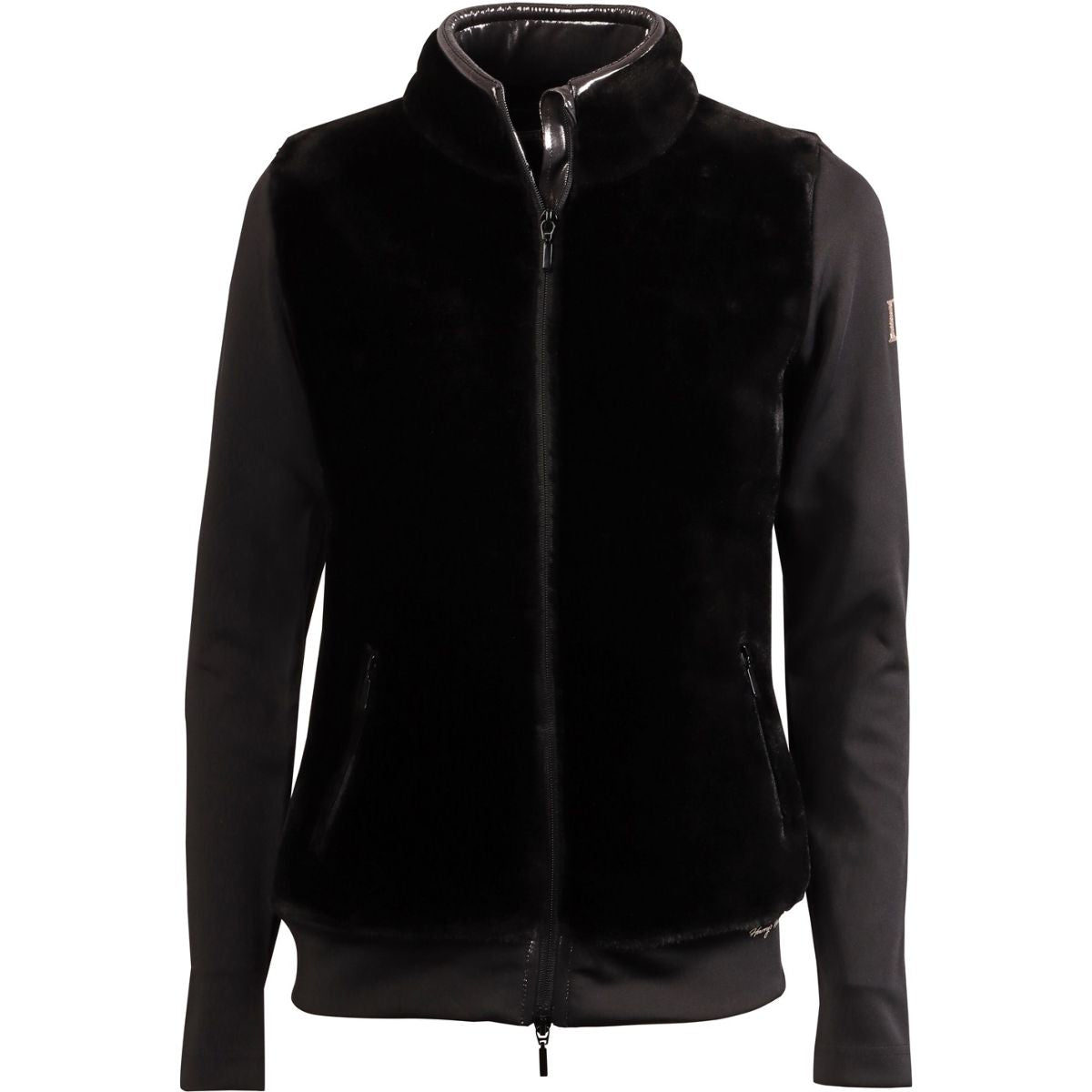 Harry's Horse Sudadera con capucha y cremallera Denici Cavalli Stardust Negro