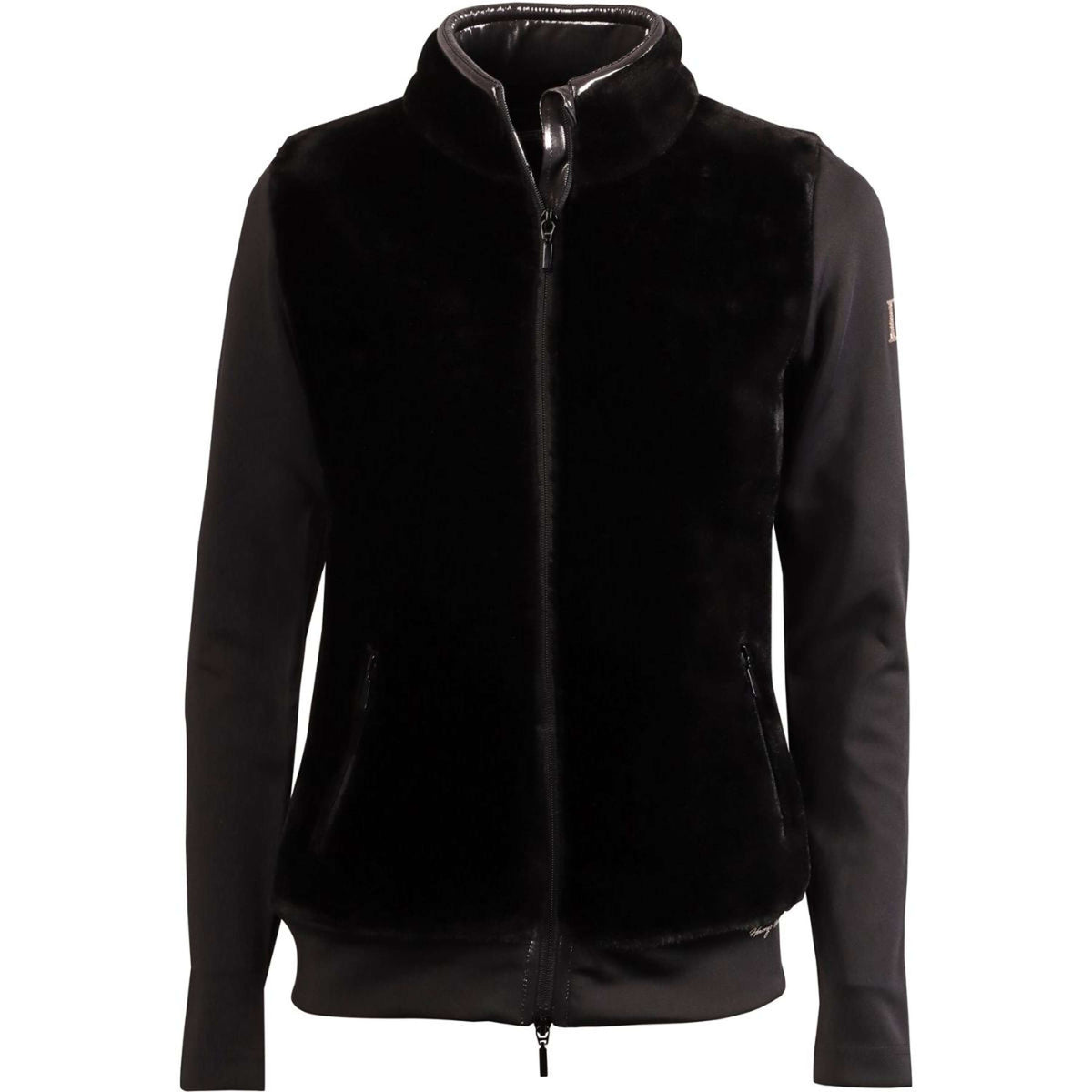Harry's Horse Sudadera con capucha y cremallera Denici Cavalli Stardust Negro