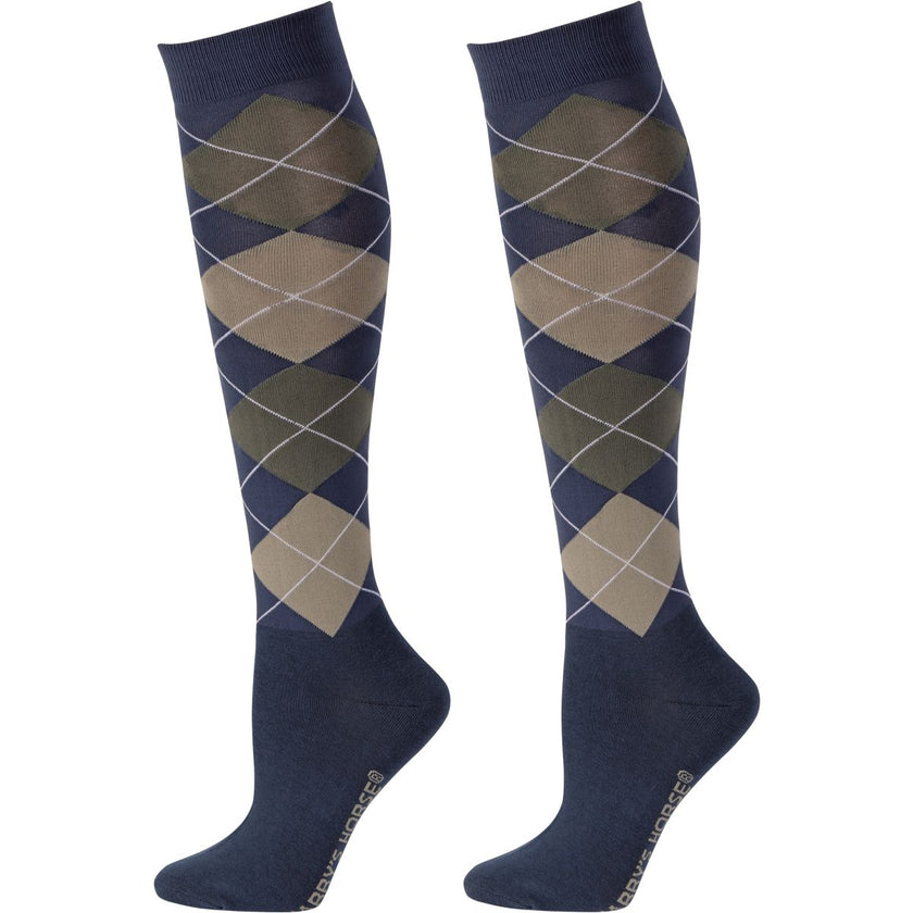 Harry's Horse Calcetines de Equitación Puk Collegiate Blue