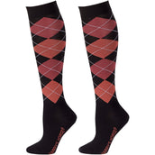 Harry's Horse Calcetines de Equitación Puk Jet Black