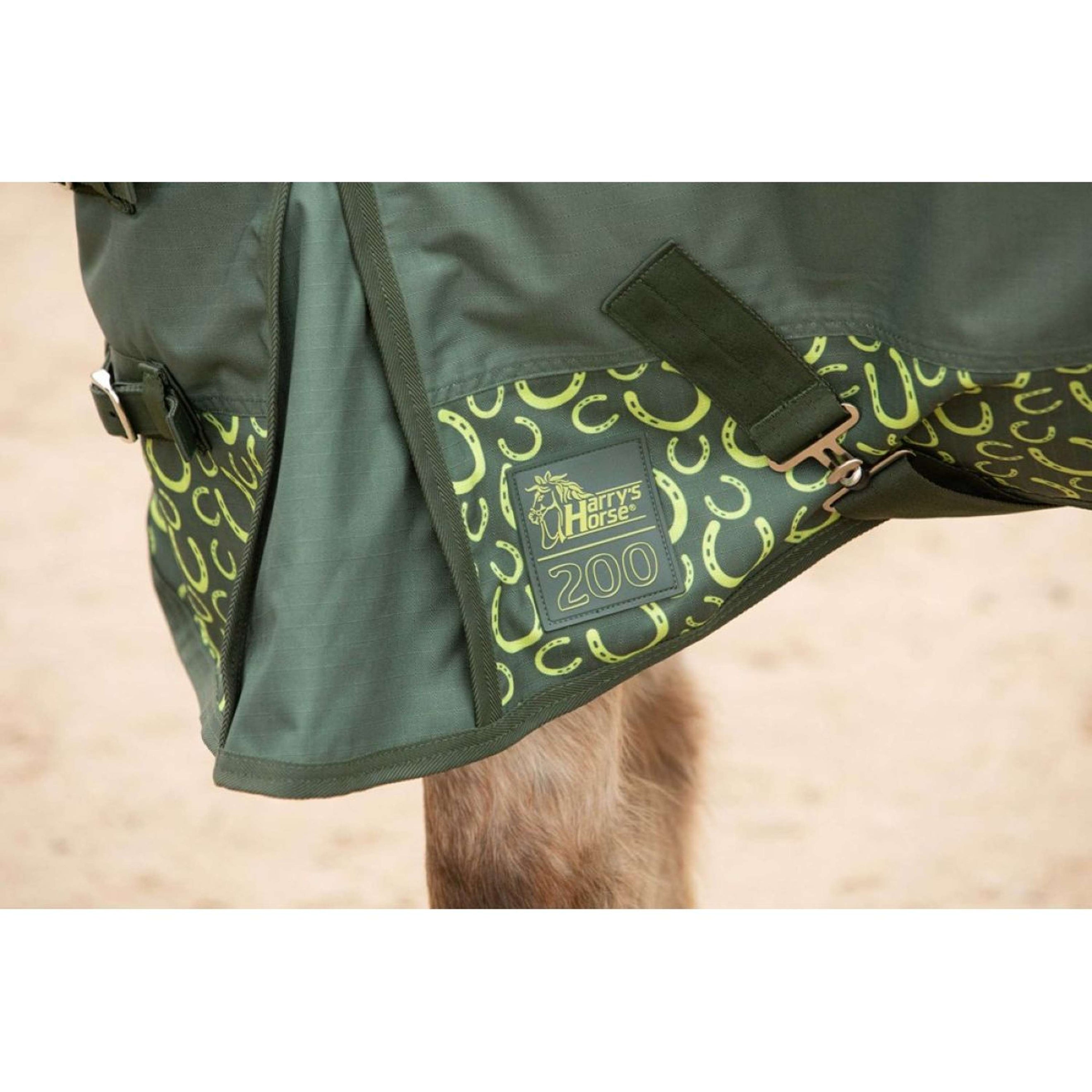 Harry's Horse Manta Impermeable STOUT! Lime 200g Verde Militar Harry's Horse Manta Impermeable STOUT! Lime 200g Verde Militar