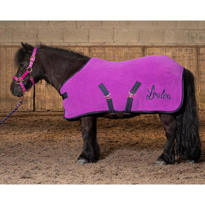 Harry's Horse Manta de Forro Polar Loulou Quinn Bright Violet