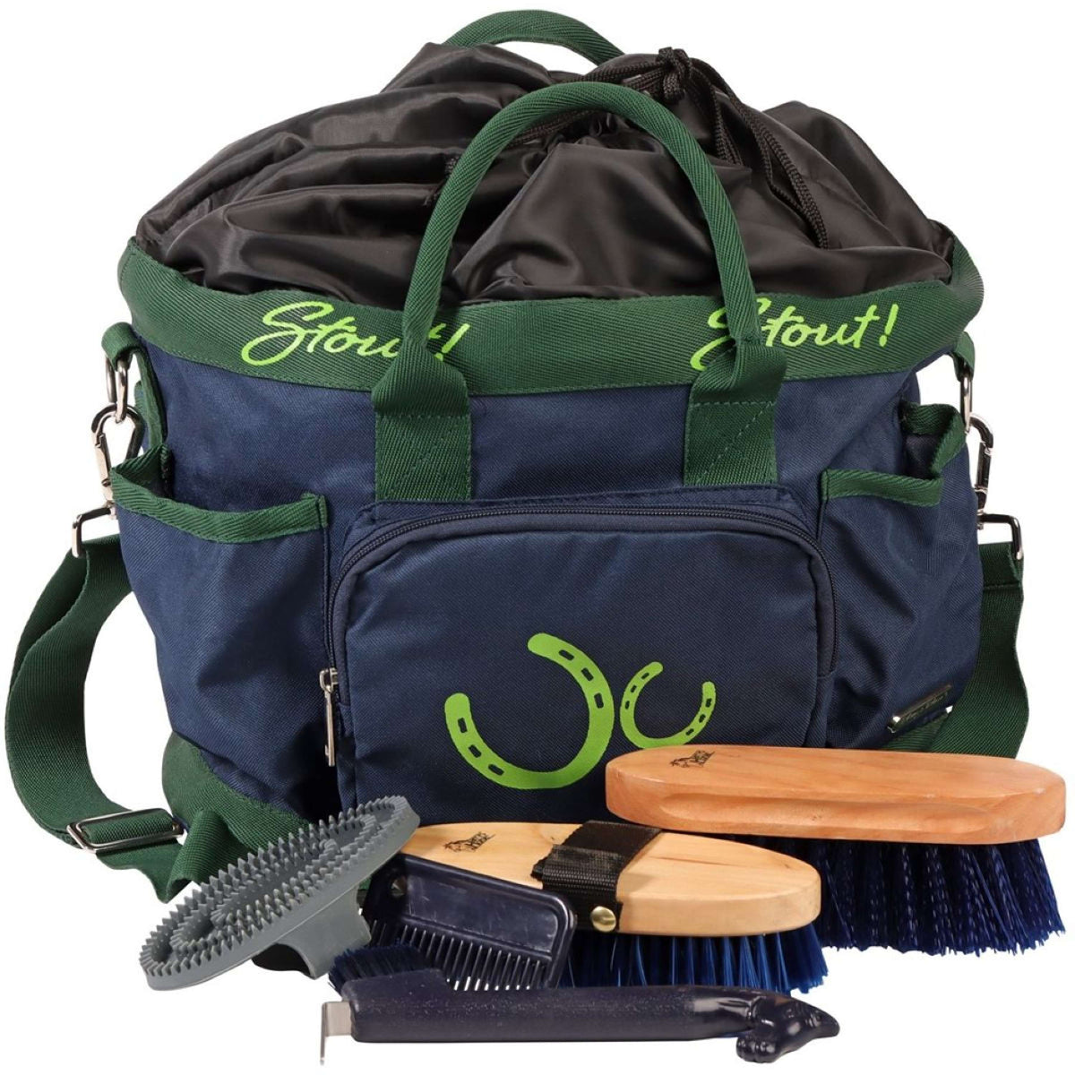 Harry's Horse Bolsa de Limpieza STOUT! Lime Relleno Navy