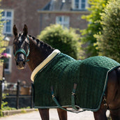 HB Ruitersport Manta de exhibición Special Peach Forest Green