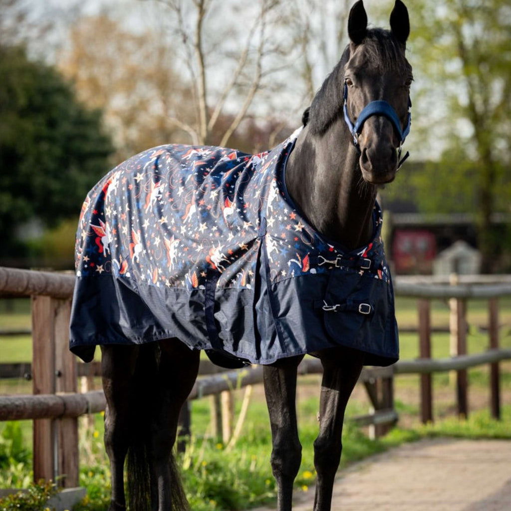 HB Alfombra de Exterior navy flying horse
