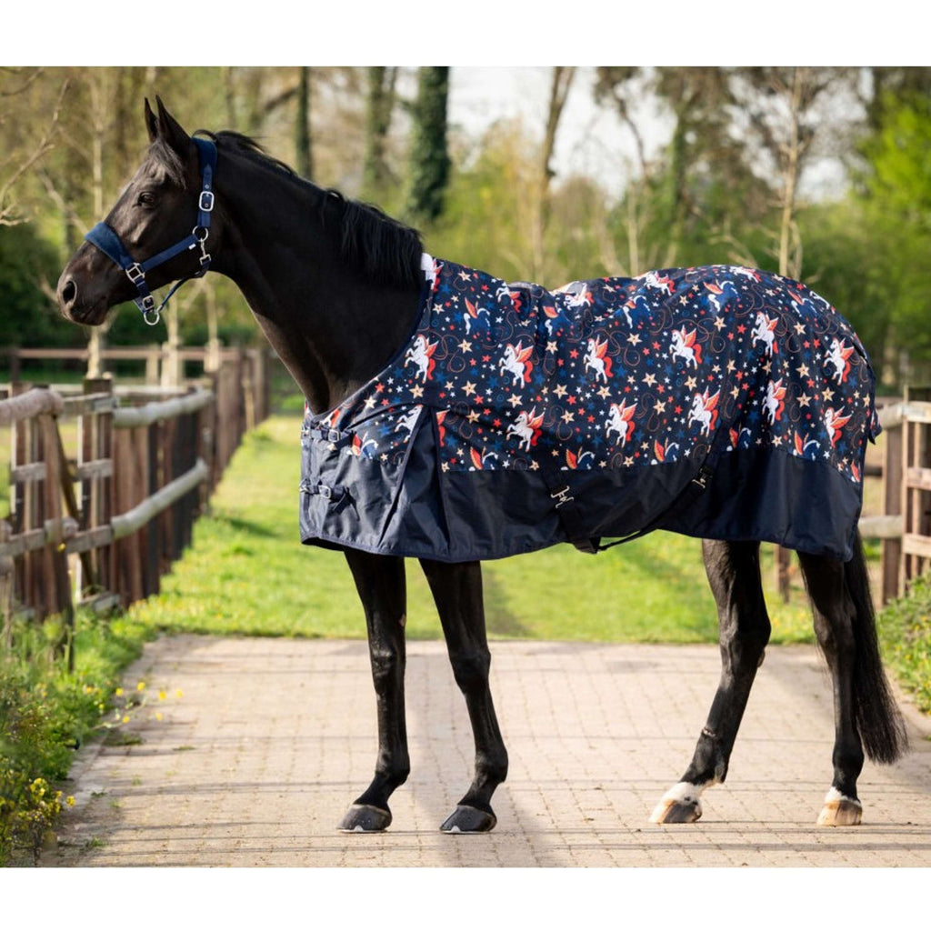 HB Alfombra de Exterior navy flying horse