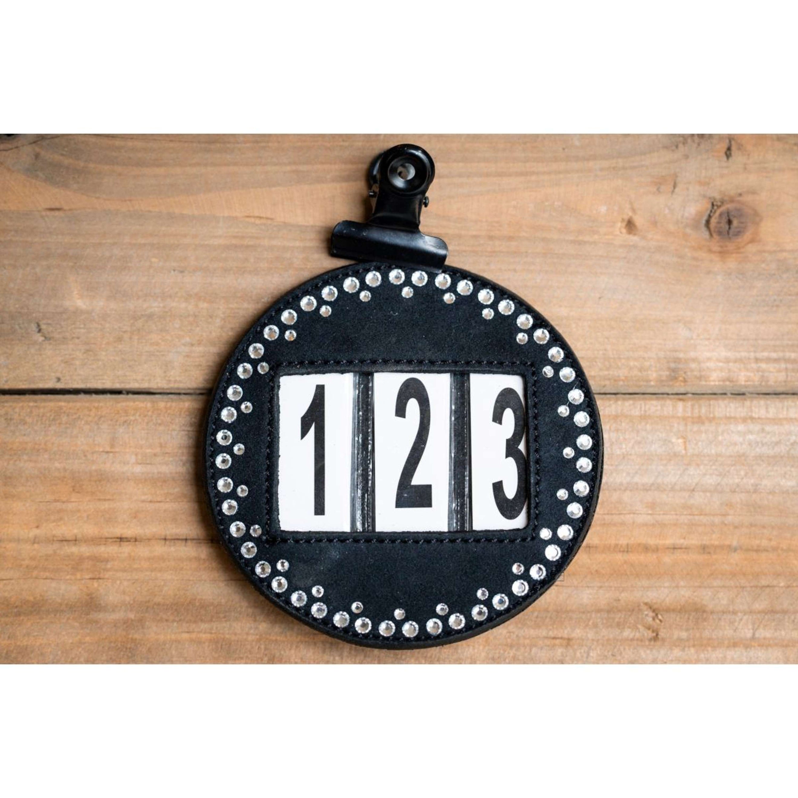 HB Números de Competición Hot Fix Negro