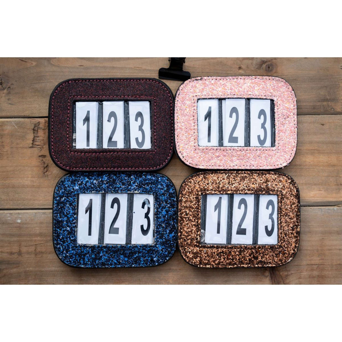 HB Ruitersport Números de Brida Showtime Glitter Cobre