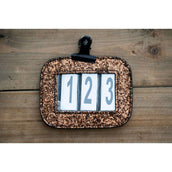 HB Ruitersport Números de Brida Showtime Glitter Cobre