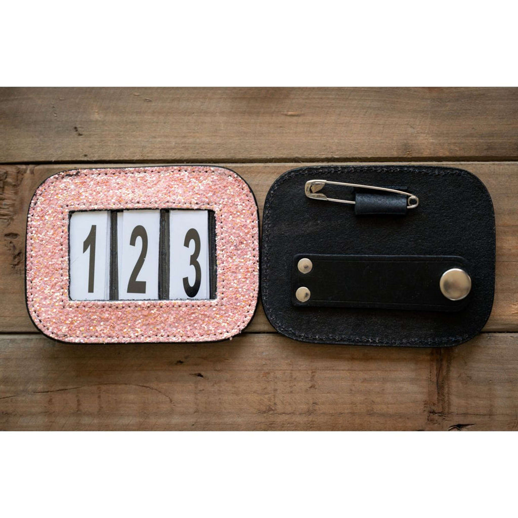 HB Números de Brida Showtime Glitter Rosa