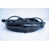HB Cabezada Showtime Special Shape Negro/Azul Marino Brillo