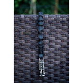 HB Ruitersport Cuerda de amarre Trailer/Stable Elastic Negro