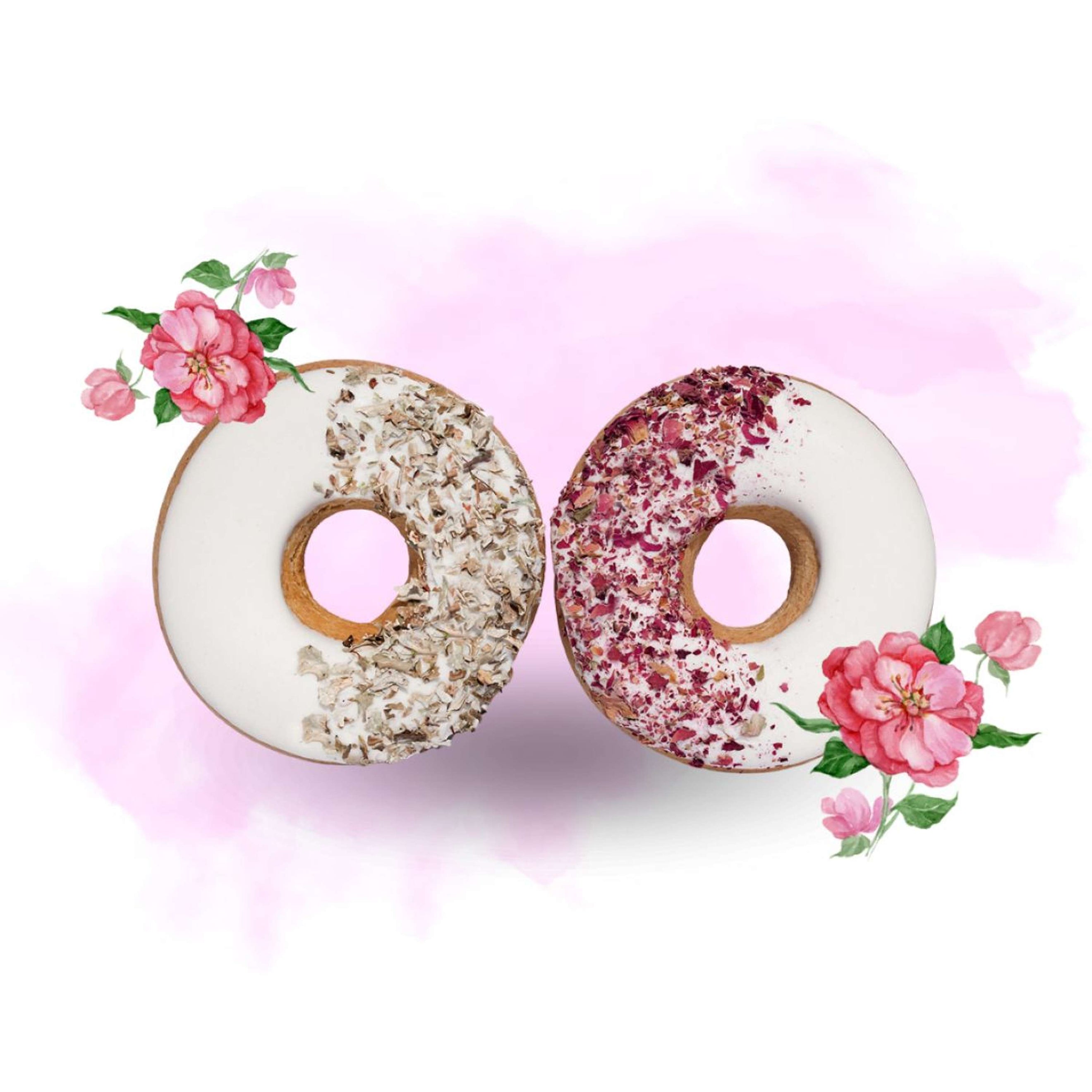 Candy Horse Donut Rose petals/Iceland moss Candy Horse Donut Rose petals/Iceland moss