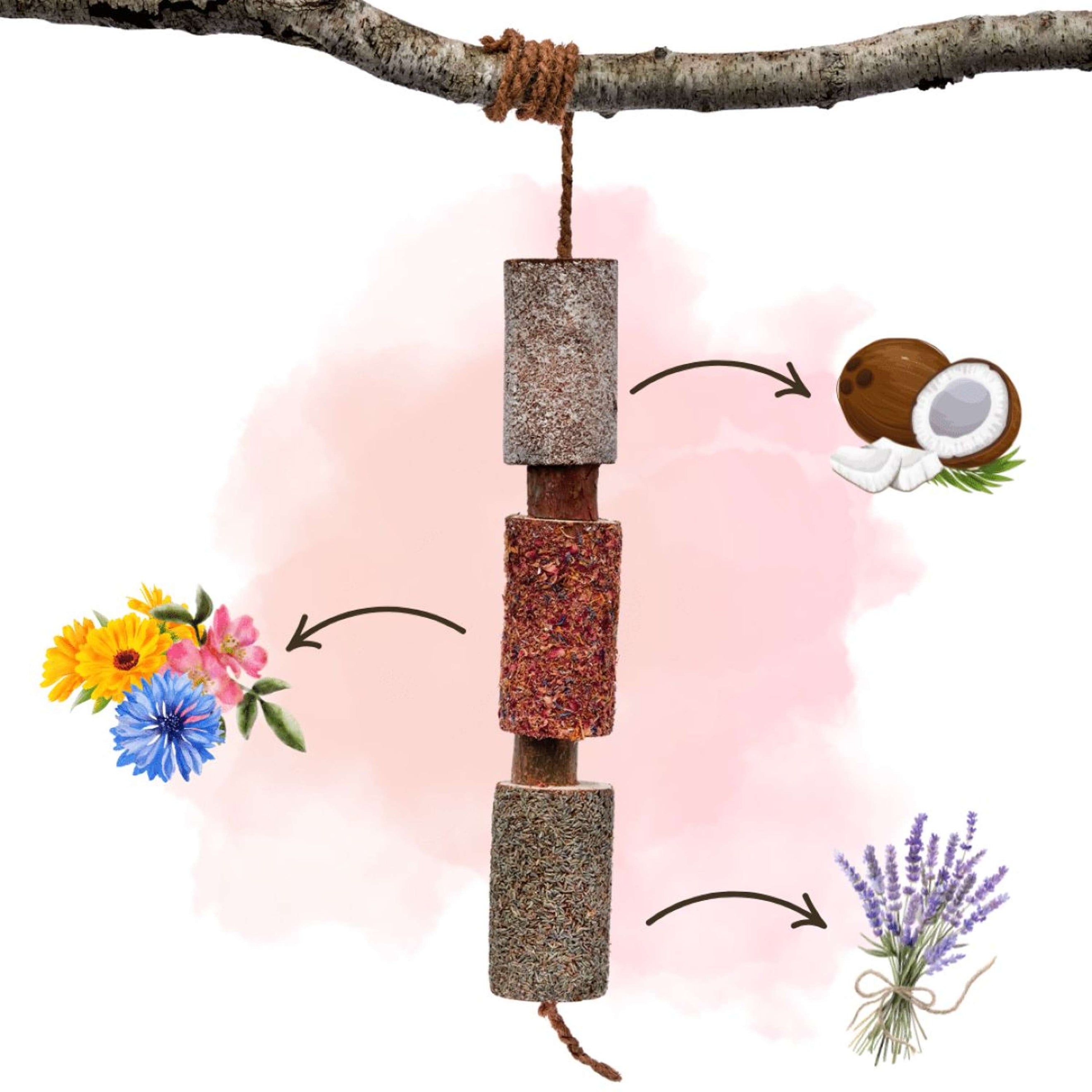 Herbie Juguete de madera a base de hierbas Relax Herbie Juguete de madera a base de hierbas Relax