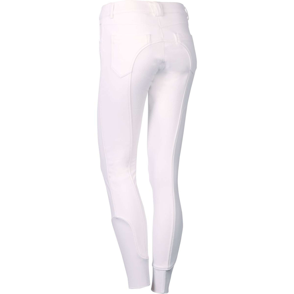 Harry's Horse Pantalones Softshell Competition Full Grip Blanco