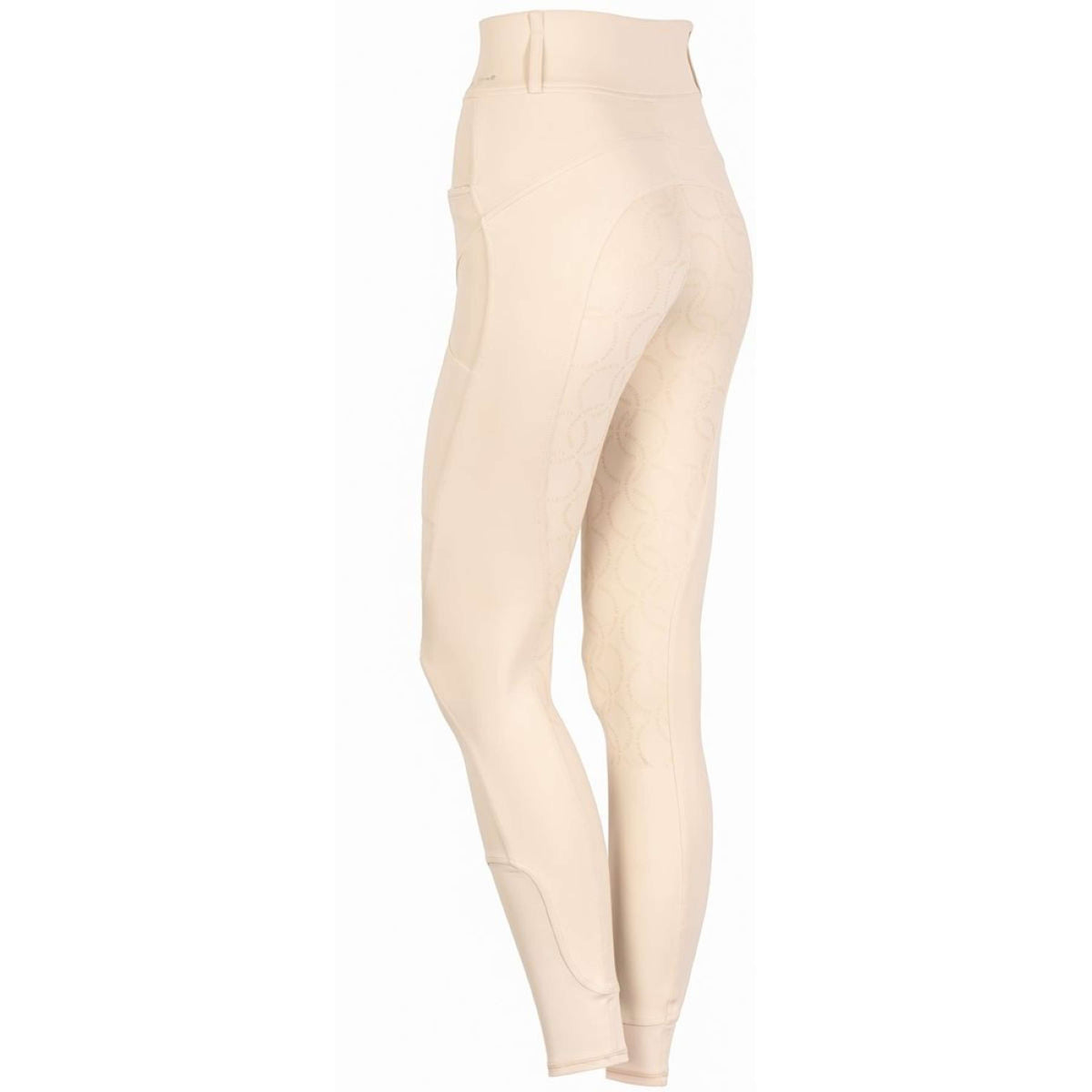 Harry's Horse Legging de Equitación Equitights EQS Ivory Full Grip Crema