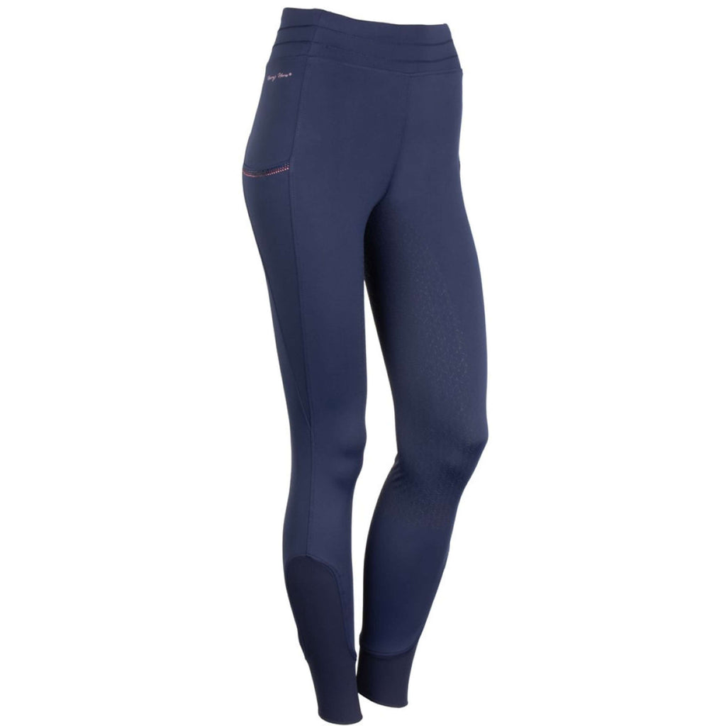Harry's Horse Legging de Equitación Equitights Denici Cavalli Purple Passion Full Grip Peacoat