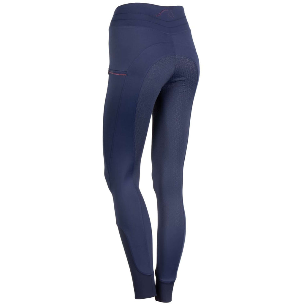 Harry's Horse Legging de Equitación Equitights Denici Cavalli Purple Passion Full Grip Peacoat
