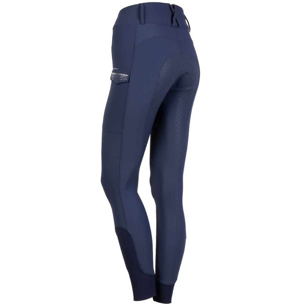 Harry's Horse Pantalón de Equitación Denici Cavalli Purple Passion Full Grip Peacoat