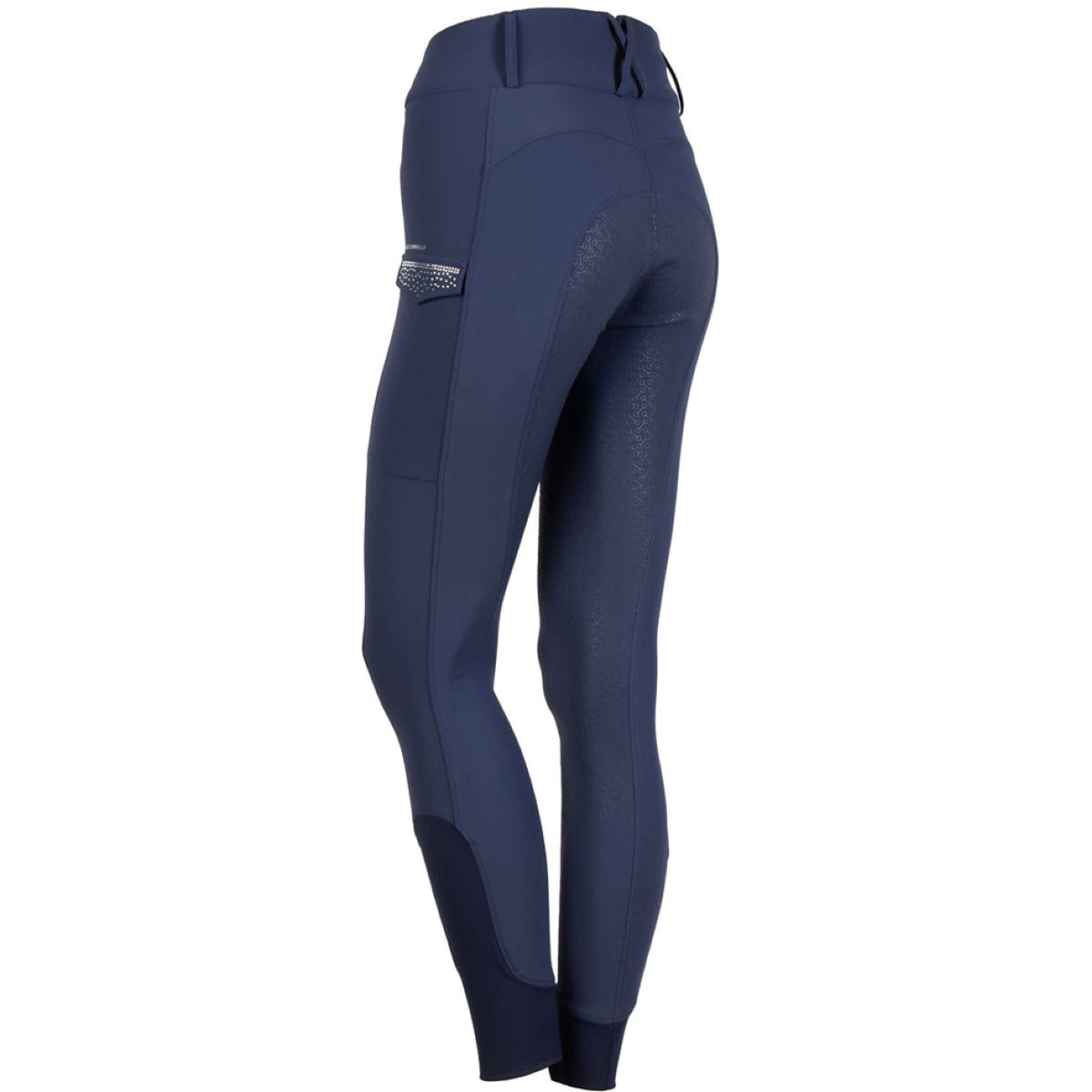 Harry's Horse Pantalón de Equitación Denici Cavalli Purple Passion Full Grip Peacoat