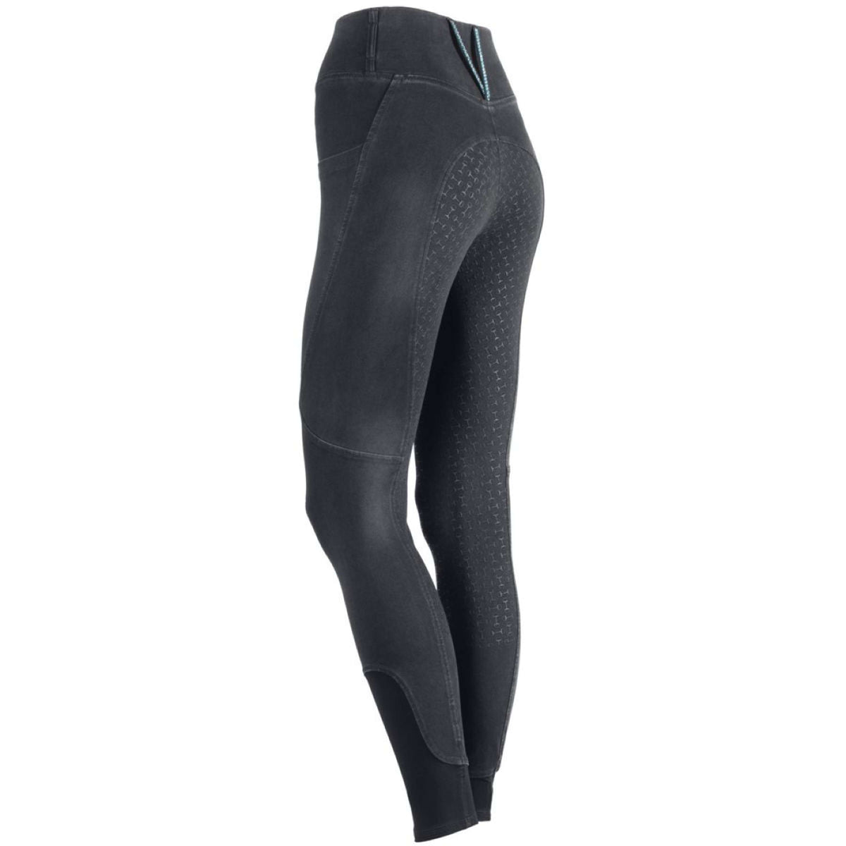 Harry's Horse Legging de Equitación Trendy Full Grip Black Sand