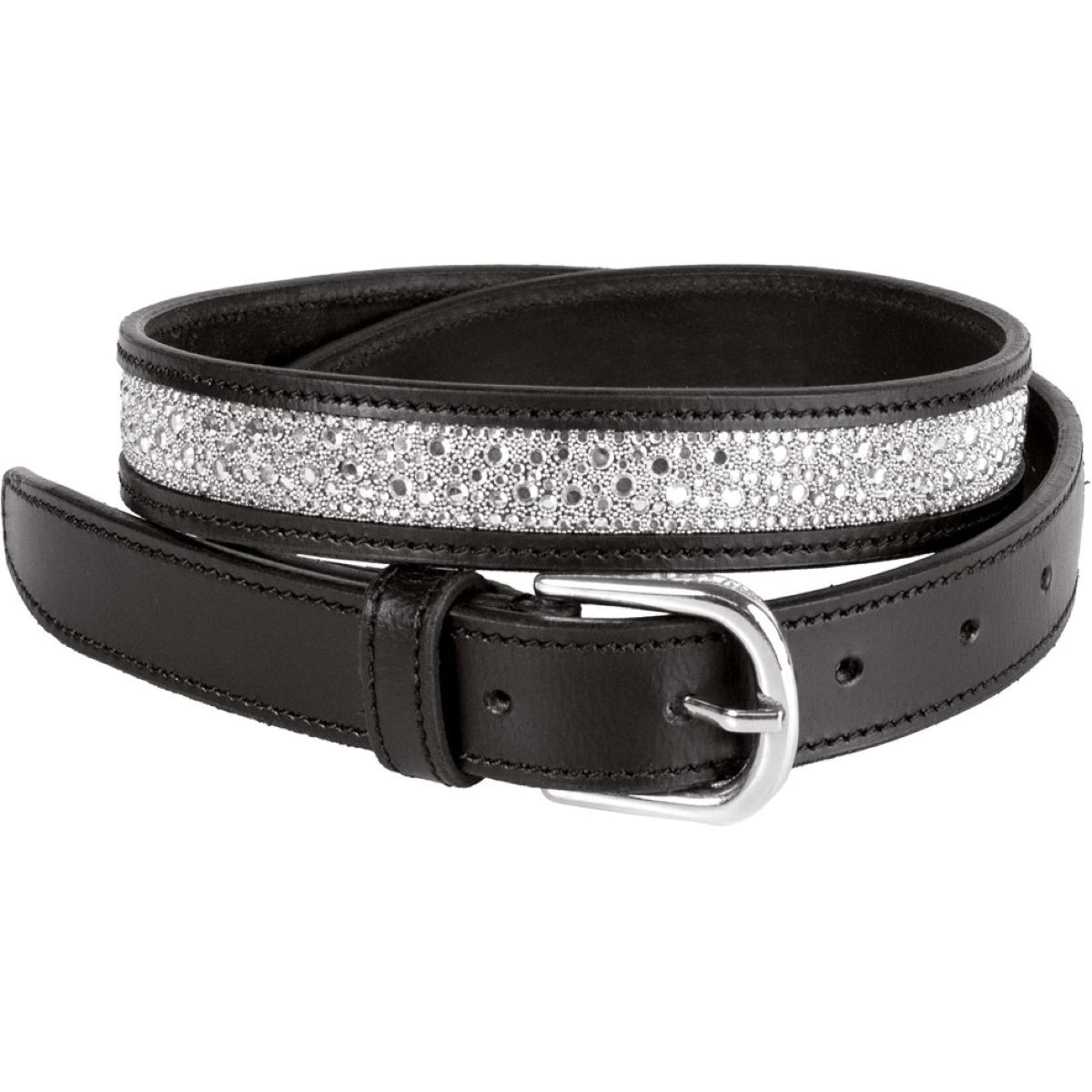 Harry's Horse Cinturón Leder Crystal Drops Plata Harry's Horse Cinturón Leder Crystal Drops Plata