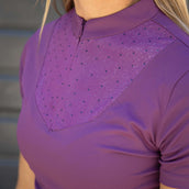 Harry's Horse Shirt Denici Cavalli Purple Passion Mesh Purple-passion