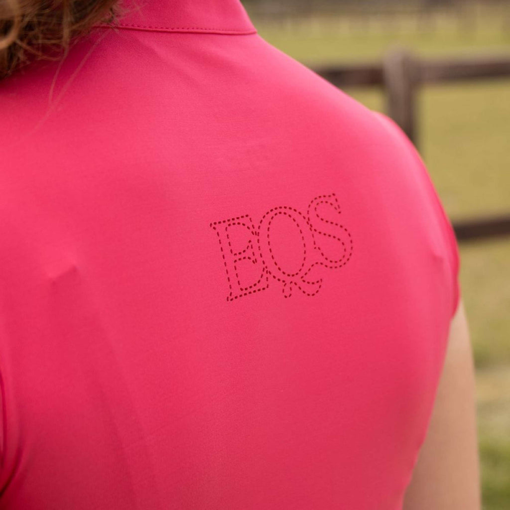 Harry's Horse Camiseta Sporty Manga casquillo Barberry