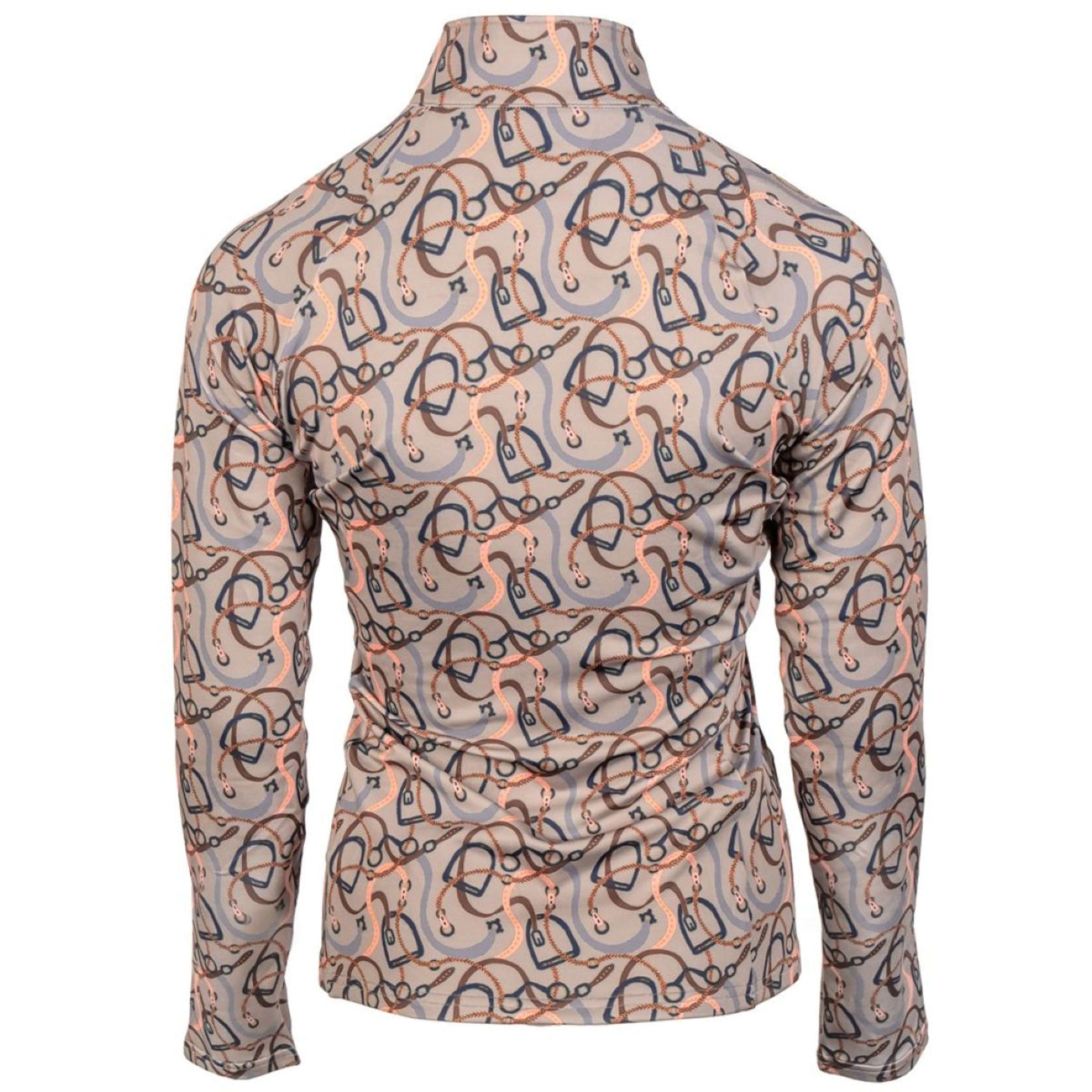 Harry's Horse Camiseta Classy Mangas Largas Taupe Grey