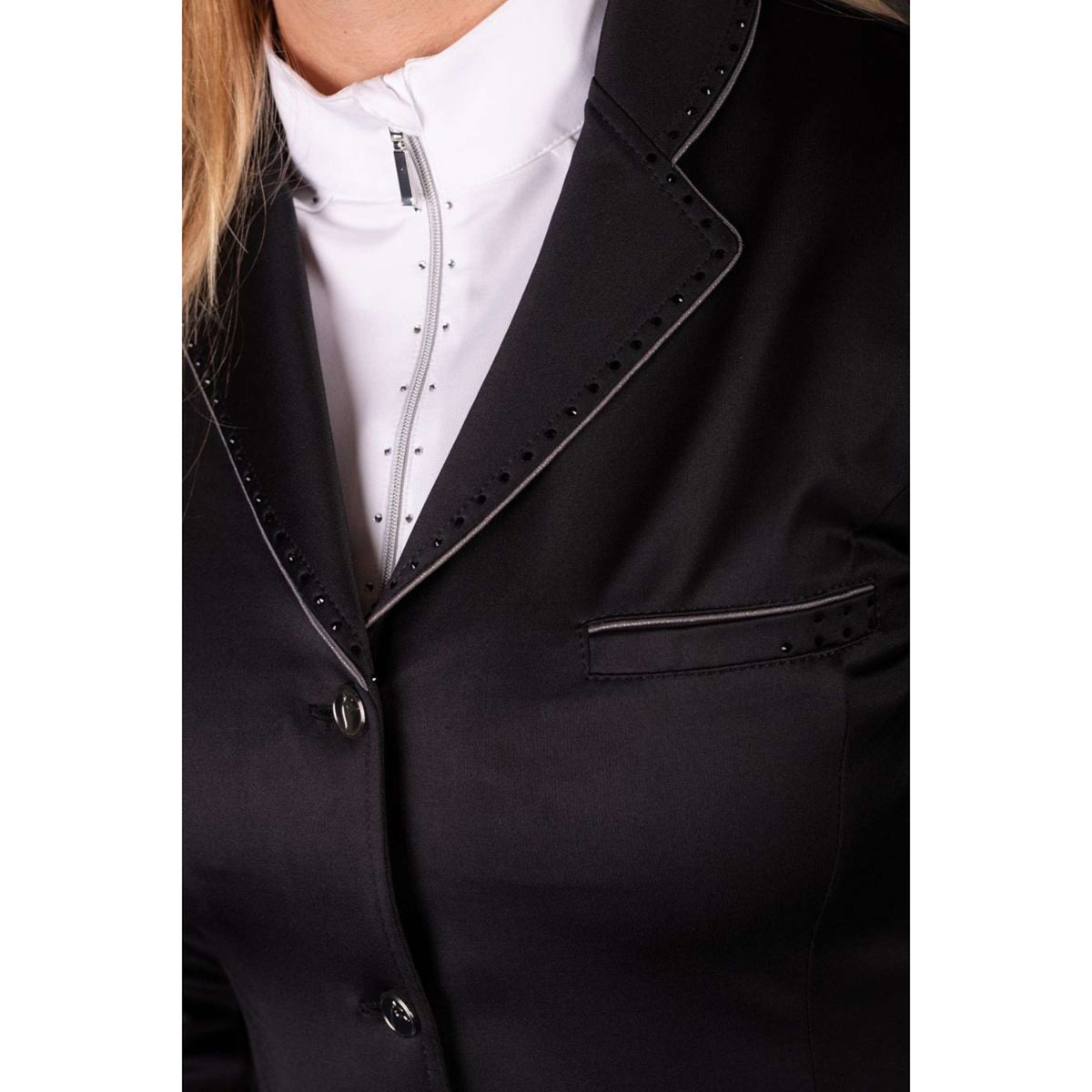 Harry's Horse Chaqueta de Competición Glitter Negro