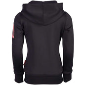 Harry's Horse Sudadera con capucha y cremallera STOUT! Coral Negro